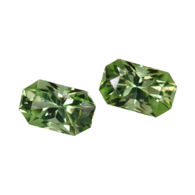 2.3ct Natural Peridot Pair from Pakistan
