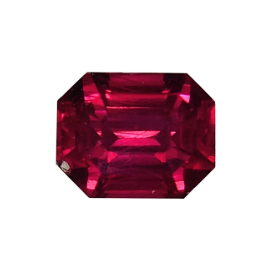 Faceted Malaya Garnet