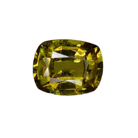 Faceted Demantoid Garnet