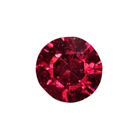 Faceted Malaya Garnet