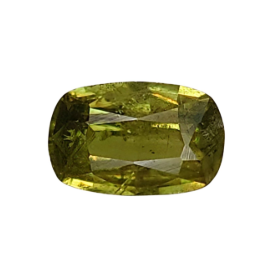 Faceted Demantoid Garnet