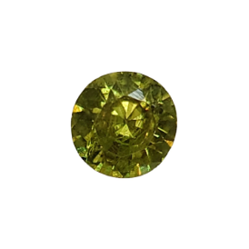 Faceted Demantoid Garnet