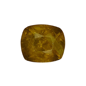 Faceted Demantoid Garnet