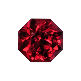 Faceted Malaya Garnet