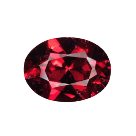 Faceted Malaya Garnet