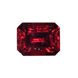 Faceted Malaya Garnet