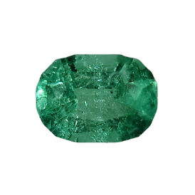 Faceted Panjshir Emerald