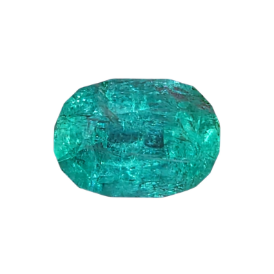 Faceted Panjshir Emerald