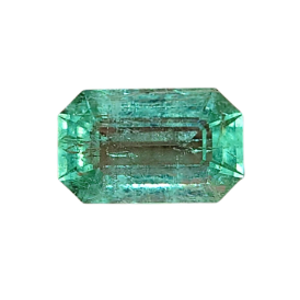 0.7ct Natural Emerald Faceted Panjshir Emerald from Afghanistan