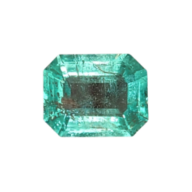 0.5ct Natural Emerald Faceted Panjsher Emerald from Afghanistan