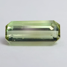 1.05ct Natural Mint Green Tourmaline Emerald Cut Loose Gemstone From Nigeria