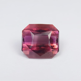 4.45ct Pink Tourmaline Emerald Cut Loose Gemstone From Nigeria
