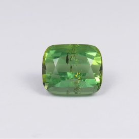 6.5ct Green Tourmaline Cushion cut Loose Gemstone From Nigeria