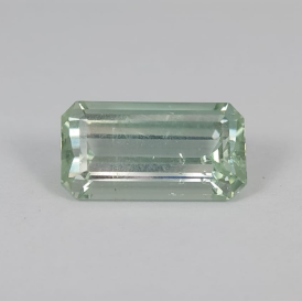 6.15ct Emerald Cut Seafoam Tourmaline Loose Gemstone from Nigeria