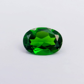 0.7ct Chrome Diopside Oval Cut loose Gemstone from Pakistan