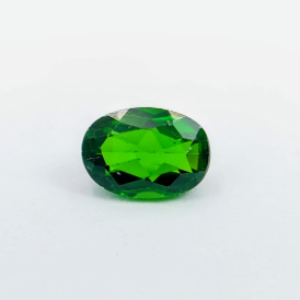 1ct Chrome Diopside Oval Cut Loose Gemstone From Pakistan