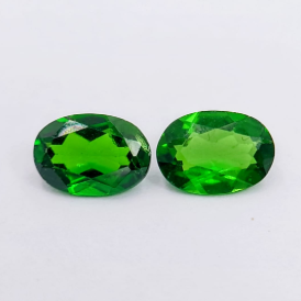 1.44ct Natural Green Chrome Diopside Loose Gemstone From Pakistan