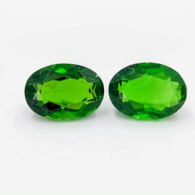 1.8ct Natural Green Chrome Diopside Oval cut Loose Gemstone From Pakistan
