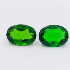 1.61ct Natural Green Chrome Diopside Oval Cut Loose Gemstone From Pakistan