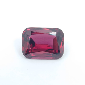3.3ct Natural Reddish Pink Rhodolite Garnet Loose Gemstone From Tanzania