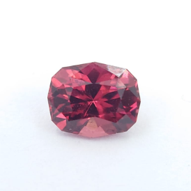 1ct Natural Malaya Garnet Fancy Cut Loose Gemstone From Tanzania