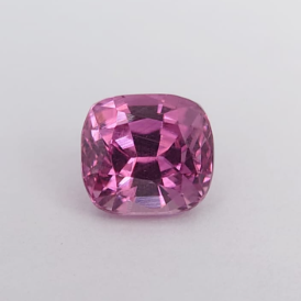 1ct Natural Malaya Garnet Cushion Cut Loose Gemstone From Tanzania