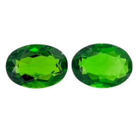 1.8ct Natural Green Chrome Diopside Oval cut Loose Gemstone From Pakistan