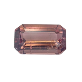 1.65ct Natural Tourmaline Emerald Cut Loose Gemstone from Afghanistan