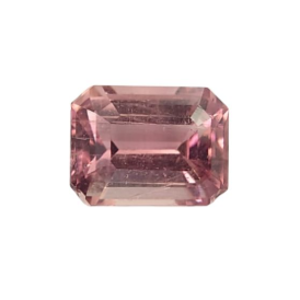 0.75ct Natural Tourmaline Emerald Cut Loose Gemstone from Afghanistan