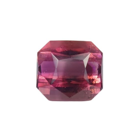 4.45ct Pink Tourmaline Emerald Cut Loose Gemstone From Nigeria