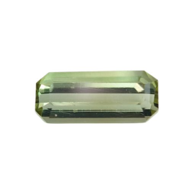 1.05ct Natural Mint Green Tourmaline Emerald Cut Loose Gemstone From Nigeria