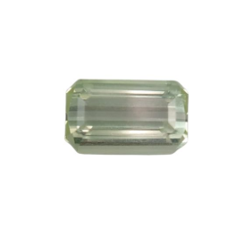 2.55ct Emerald Cut  Seafoam Tourmaline Loose Gemstone From Nigeria