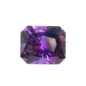 4.75ct Amethyst Square Cut Loose Gemstone From Nigeria