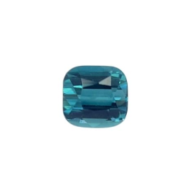 0.35ct Natural Indicolite Tourmaline Cushion Cut Loose Gemstone from Afghanistan