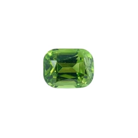 0.39ct Natural light Green Tourmaline Cushion Cut Loose Gemstone from Afghanistan