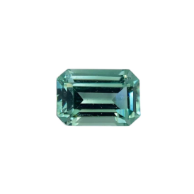 0.86ct Lagoon Blue Tourmaline Cushion Cut Gemstone from Afghanistan
