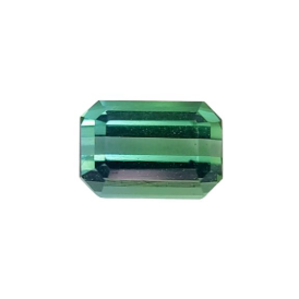 0.57ct Natural Tourmaline Emerald Shape Loose Gemstone from Afghanistan