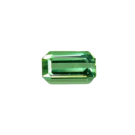 0.65ct Natural Tourmaline Emerald Shape Loose Gemstone from Afghanistan