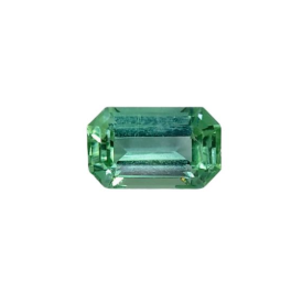 0.77ct Natural Tourmaline Emerald Shape Loose Gemstone from Afghanistan