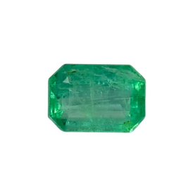 1.42ct Natural Bluish Green Emerald Loose Gemstone From Panjshir Afghanistan
