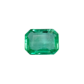 0.49ct Natural Green Emerald Loose Gemstone From Panjshir Afghanistan