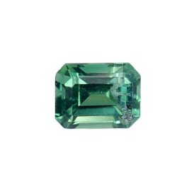 0.65ct Natural Tourmaline Emerald Shape Loose Gemstone from Afghanistan