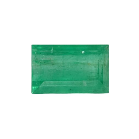 7.19ct Natural Emerald Rectangular Cut From Panjshir Afghanistan