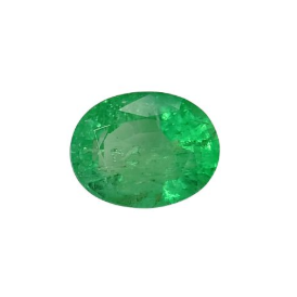 2.35ct Natural Emerald Oval cut From Panjshir Afghanistan