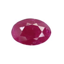 1.4ct Natural Ruby Oval Cut From Afghanistan
