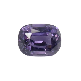2.1ct Natural Purple Spinel Cushion Cut Loose Gemstone from Tajikistan