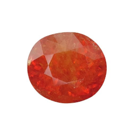 4.28ct Natural Fanta Spessartite Garnet Oval Cut Loose Gemstone From Nigeria