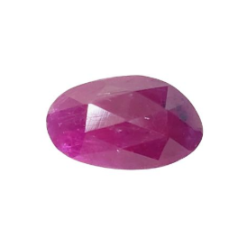1.50ct Natual Rose Cut Ruby From Afghanistan