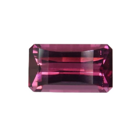 1.58ct Natural Pink Tourmaline in Fancy Pixel Cut from Afghanistan