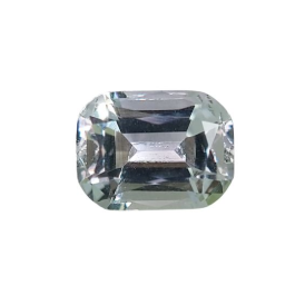 2.10ct Natural Aquamarine  Cushion Cut From Nigeria